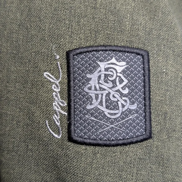 Ride Cappel Olive Green Snowboard Jacket w/ Zip-Stow Hood + Snowskirt, Small - Picture 9 of 13